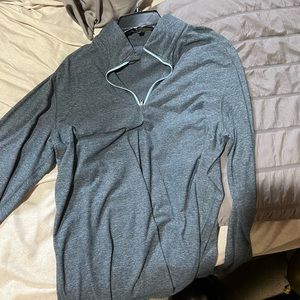 Lulu lemon quarter zip in blue